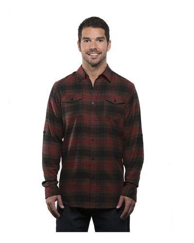 Yarn-Dyed Long Sleeve Flannel Shirt - 8210 image thumbnail