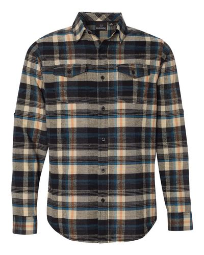 Yarn-Dyed Long Sleeve Flannel Shirt - 8210 image thumbnail