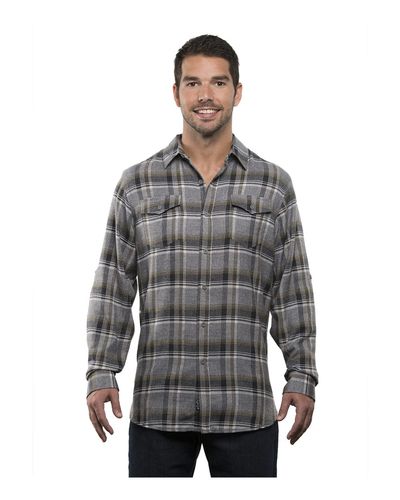 Yarn-Dyed Long Sleeve Flannel Shirt - 8210 image thumbnail