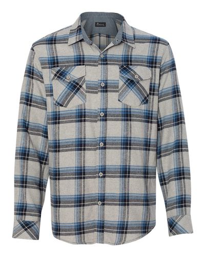 Yarn-Dyed Long Sleeve Flannel Shirt - 8210 image thumbnail