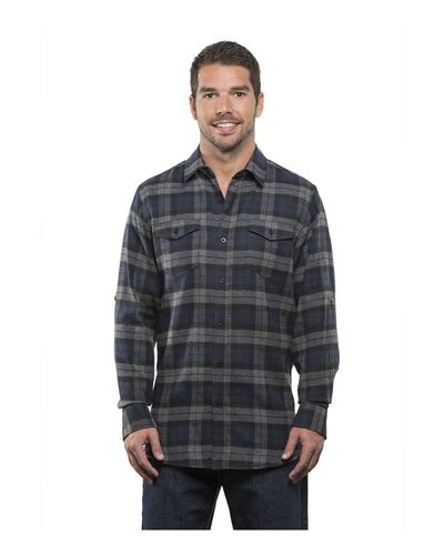 Yarn-Dyed Long Sleeve Flannel Shirt - 8210 image thumbnail