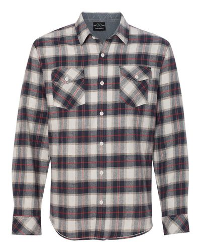 Yarn-Dyed Long Sleeve Flannel Shirt - 8210 image thumbnail
