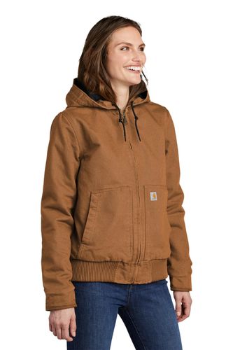 Carhartt Women's Washed Duck Active Jac. CT104053 image thumbnail