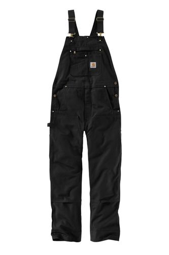 Carhartt Duck Unlined Bib Overalls. CT102776 image thumbnail