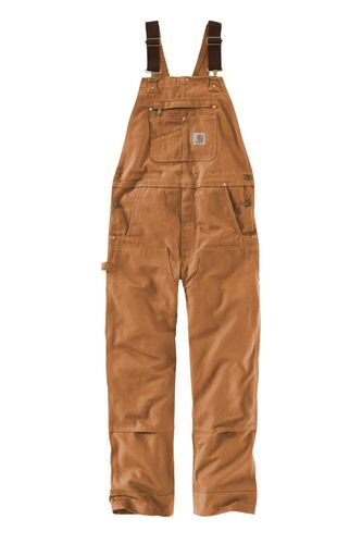 Carhartt Duck Unlined Bib Overalls. CT102776 image thumbnail