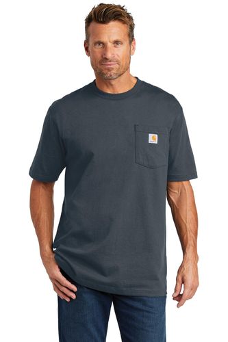 Carhartt Tall Workwear Pocket Short Sleeve T-Shirt. CTTK87 image thumbnail