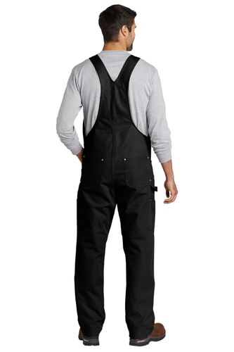 Carhartt Duck Unlined Bib Overalls. CT102776 image thumbnail