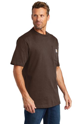 Carhartt Tall Workwear Pocket Short Sleeve T-Shirt. CTTK87 image thumbnail
