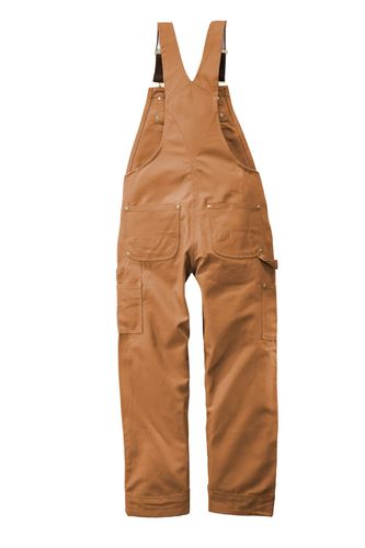 Carhartt Duck Unlined Bib Overalls. CT102776 image thumbnail