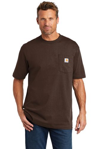 Carhartt Tall Workwear Pocket Short Sleeve T-Shirt. CTTK87 image thumbnail