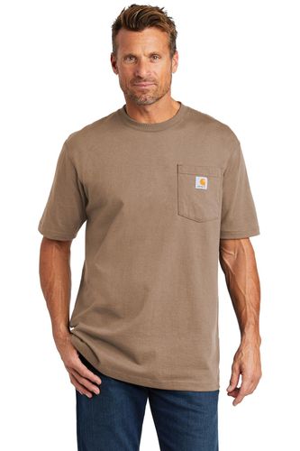 Carhartt Tall Workwear Pocket Short Sleeve T-Shirt. CTTK87 image thumbnail