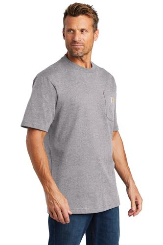 Carhartt Tall Workwear Pocket Short Sleeve T-Shirt. CTTK87 image thumbnail
