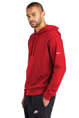 Nike Club Fleece Sleeve Swoosh Pullover Hoodie NKDR1499 image thumbnail