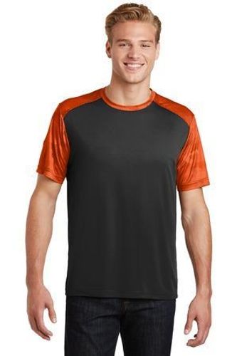 Sport-Tek CamoHex Colorblock Tee. ST371 image thumbnail