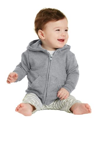Port & Company Infant Core Fleece Full-Zip Hooded Sweatshirt. CAR78IZH image thumbnail