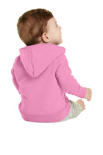 Port & Company Infant Core Fleece Full-Zip Hooded Sweatshirt. CAR78IZH image thumbnail