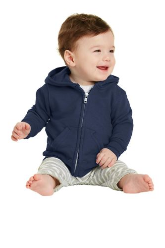 Port & Company Infant Core Fleece Full-Zip Hooded Sweatshirt. CAR78IZH image thumbnail
