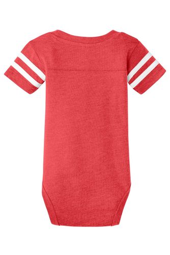 Rabbit Skins Infant Football Fine Jersey Bodysuit. RS4437 image thumbnail