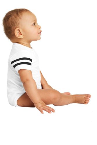 Rabbit Skins Infant Football Fine Jersey Bodysuit. RS4437 image thumbnail