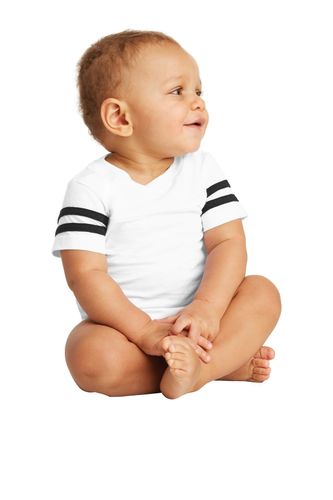 Rabbit Skins Infant Football Fine Jersey Bodysuit. RS4437 image thumbnail