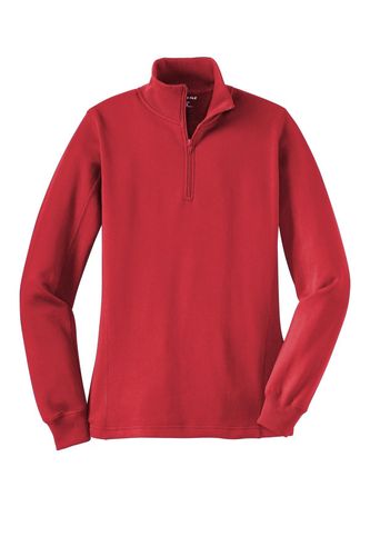 Sport-Tek Ladies 1/4-Zip Sweatshirt. LST253 image thumbnail