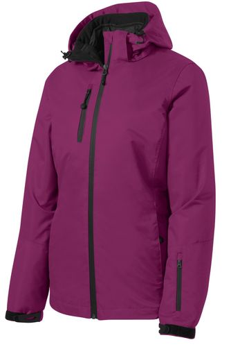 Port Authority Ladies Vortex Waterproof 3-in-1 Jacket. L332 image thumbnail