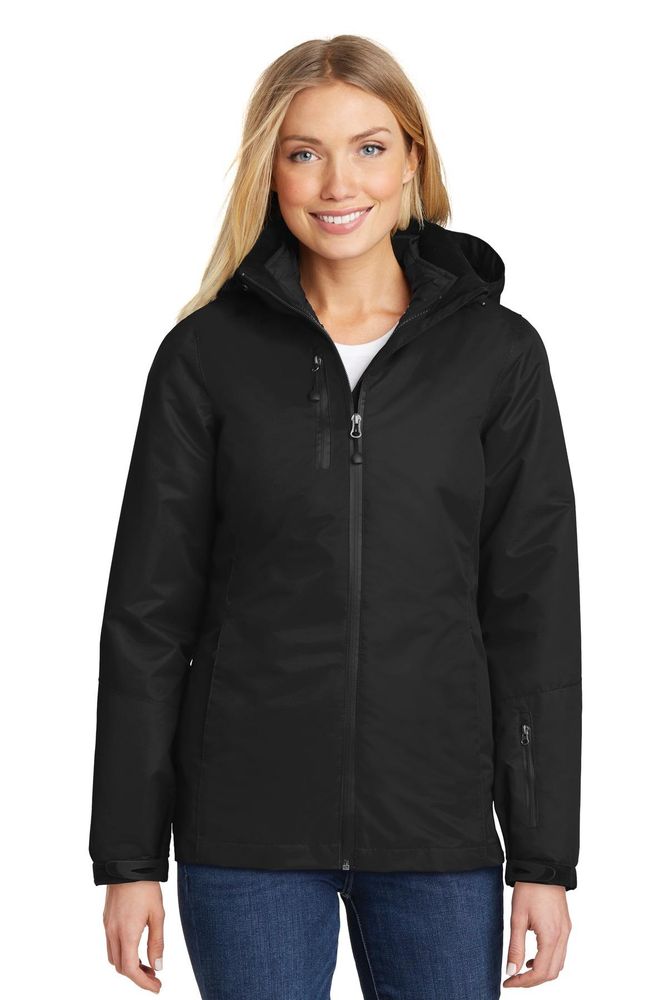 Port Authority Ladies Vortex Waterproof 3-in-1 Jacket. L332 primary image