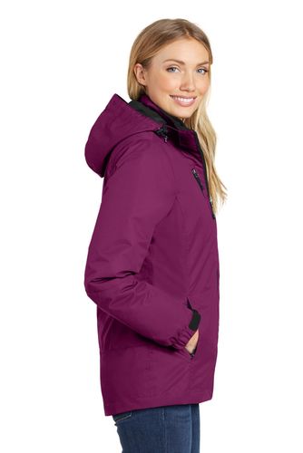 Port Authority Ladies Vortex Waterproof 3-in-1 Jacket. L332 image thumbnail