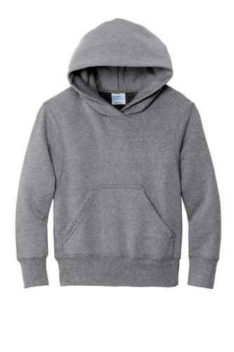 Port & Company - Youth Core Fleece Pullover Hooded Sweatshirt. PC90YH image thumbnail