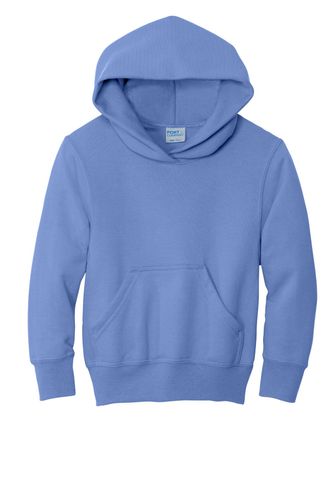 Port & Company - Youth Core Fleece Pullover Hooded Sweatshirt. PC90YH image thumbnail