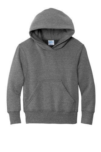 Port & Company - Youth Core Fleece Pullover Hooded Sweatshirt. PC90YH image thumbnail