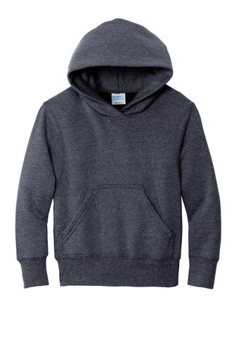 Port & Company - Youth Core Fleece Pullover Hooded Sweatshirt. PC90YH image thumbnail