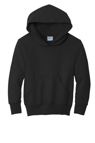 Port & Company - Youth Core Fleece Pullover Hooded Sweatshirt. PC90YH image thumbnail
