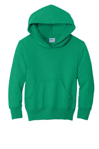 Port & Company - Youth Core Fleece Pullover Hooded Sweatshirt. PC90YH image thumbnail