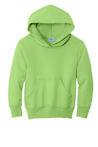 Port & Company - Youth Core Fleece Pullover Hooded Sweatshirt. PC90YH image thumbnail