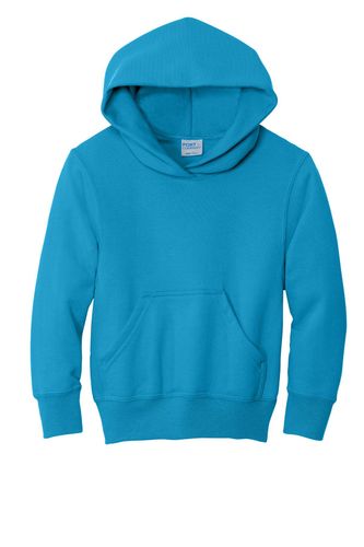 Port & Company - Youth Core Fleece Pullover Hooded Sweatshirt. PC90YH image thumbnail