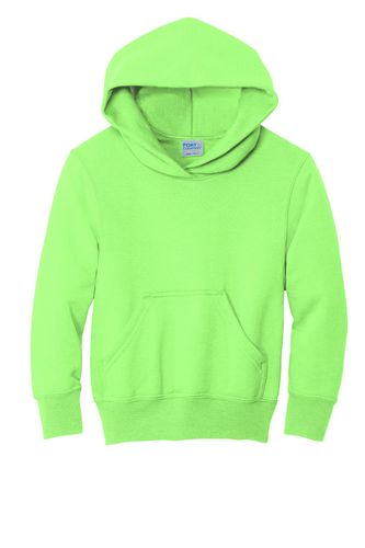 Port & Company - Youth Core Fleece Pullover Hooded Sweatshirt. PC90YH image thumbnail
