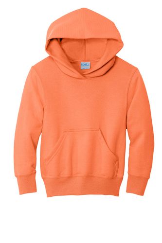 Port & Company - Youth Core Fleece Pullover Hooded Sweatshirt. PC90YH image thumbnail