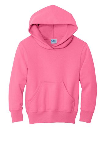 Port & Company - Youth Core Fleece Pullover Hooded Sweatshirt. PC90YH image thumbnail