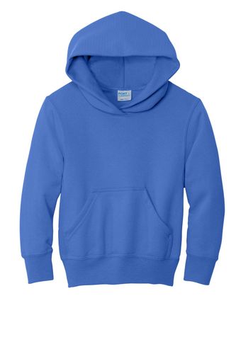 Port & Company - Youth Core Fleece Pullover Hooded Sweatshirt. PC90YH image thumbnail