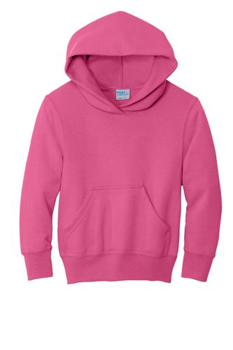 Port & Company - Youth Core Fleece Pullover Hooded Sweatshirt. PC90YH image thumbnail