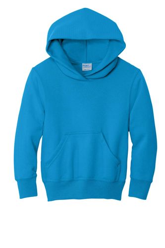 Port & Company - Youth Core Fleece Pullover Hooded Sweatshirt. PC90YH image thumbnail