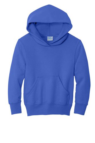 Port & Company - Youth Core Fleece Pullover Hooded Sweatshirt. PC90YH image thumbnail