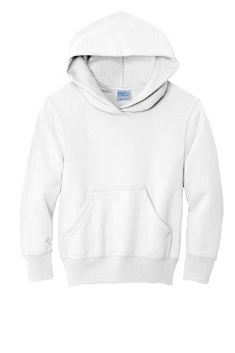 Port & Company - Youth Core Fleece Pullover Hooded Sweatshirt. PC90YH image thumbnail
