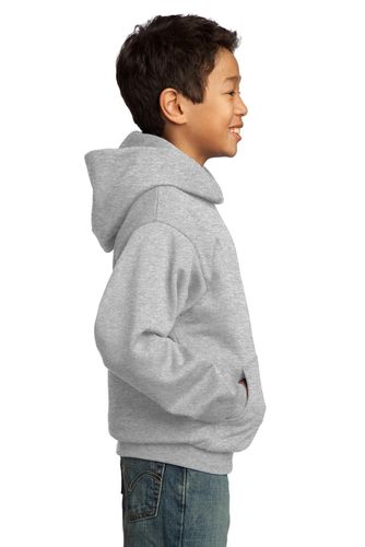 Port & Company - Youth Core Fleece Pullover Hooded Sweatshirt. PC90YH image thumbnail