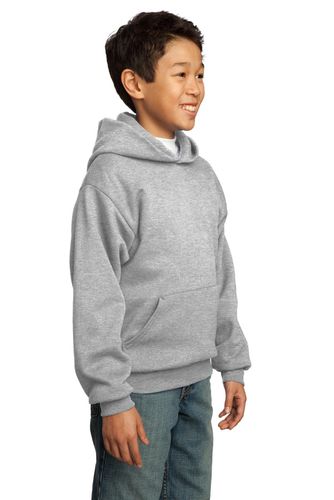 Port & Company - Youth Core Fleece Pullover Hooded Sweatshirt. PC90YH image thumbnail