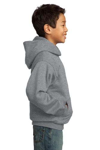 Port & Company - Youth Core Fleece Pullover Hooded Sweatshirt. PC90YH image thumbnail