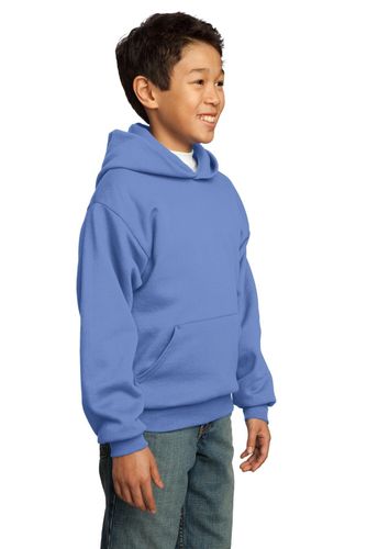 Port & Company - Youth Core Fleece Pullover Hooded Sweatshirt. PC90YH image thumbnail