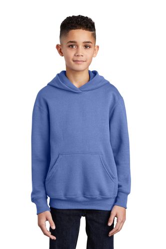 Port & Company - Youth Core Fleece Pullover Hooded Sweatshirt. PC90YH image thumbnail