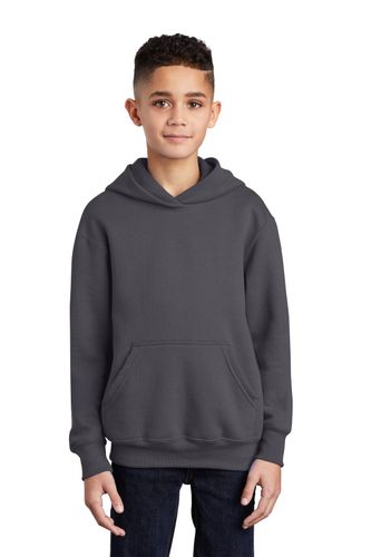 Port & Company - Youth Core Fleece Pullover Hooded Sweatshirt. PC90YH image thumbnail